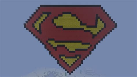 Superman Logo Minecraft Map