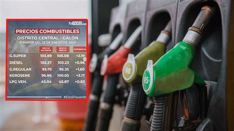 Precio Del Combustible En Honduras Hoy Aumentos Vigentes Desde El 23