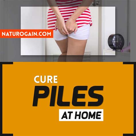 how to get rid of external piles at home