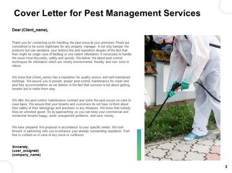 Pest Management Services Proposal Powerpoint Presentation Slides