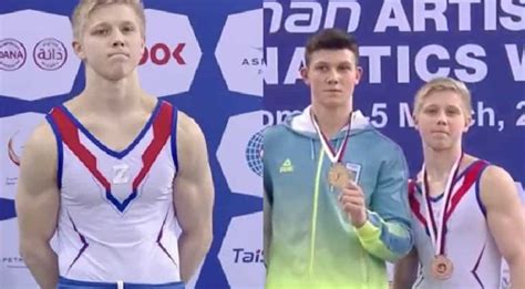 Russian Gymnast Ivan Kuliak Banned For One Year For Pro War Z Symbol