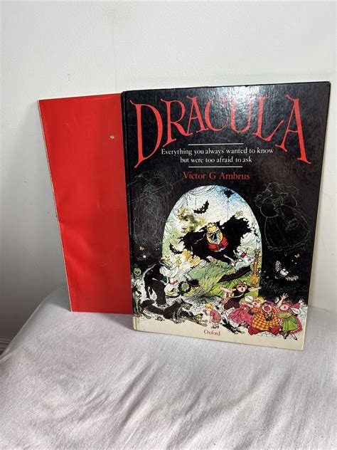 Dracula Hardback Book Vintage Victor G Ambrus Draculas Bedtime