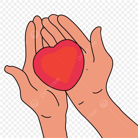 Hands Holding Heart Clipart Transparent Png Hd Heart Care Healthy