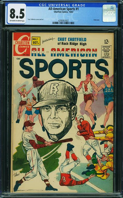 All American Sports Comic Book Sale Cgc Vf