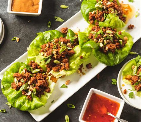 Asian-style Lettuce Wraps - Crave House