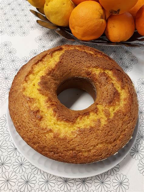 Bolo De Laranja Farinha Integral