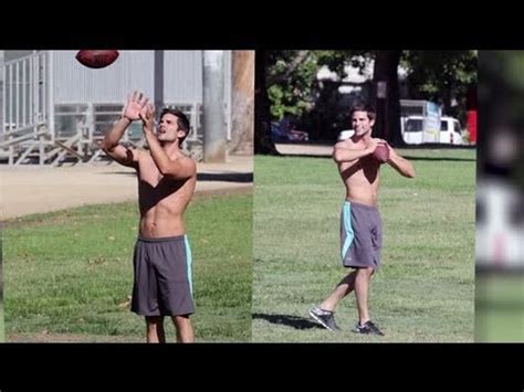 DWTS Hunk Brant Daugherty Shirtless In The Park Splash News YouTube