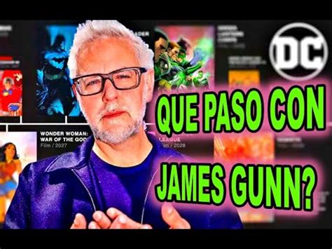 Que Carajos Paso Con James Gunn De Ser Respetado Y Amado En Marvel A