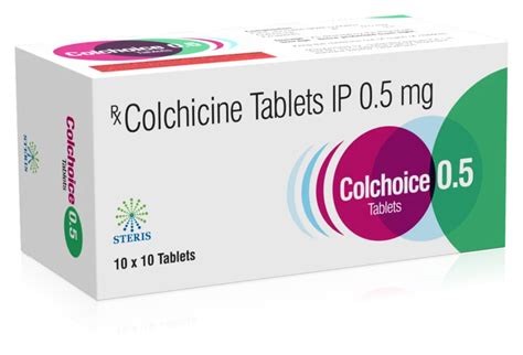 Colchicine 0 5mg Tablets At Rs 20 Stripe ORTHOPEDICS RANGE In Jaipur