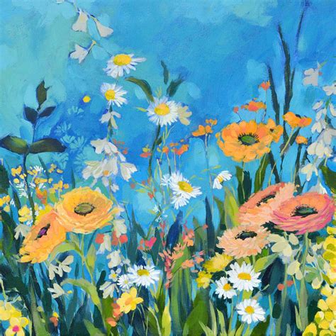 Reminder Wildflower Fields New Artist Tanya Mavric And The Art Of