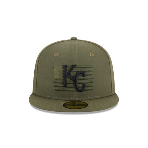 era kansas city royals armed forces day  fifty fitted hat