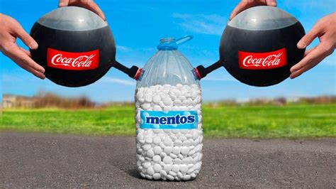 Experiment Coca Cola Vs Mentos Super Experiments Youtube