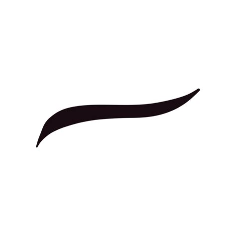 Black Eyebrow Drawing 22924751 Png