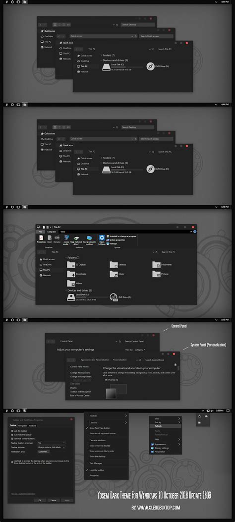 Windows 10 black theme 2021