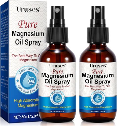 Magnesium Spray Magnesium Oil For Feet 100 Pure Magnesium Oil Spray For Body