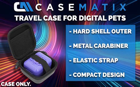 Amazon CASEMATIX Carry Case Compatible With Bitzee Magicals