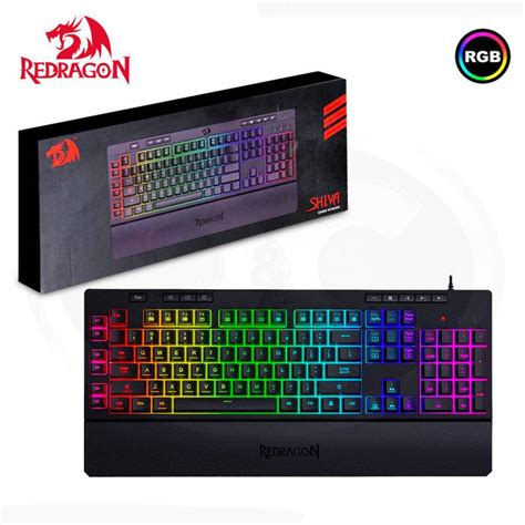 Ripley Shiva K Rgb Sp Teclado Semi Mec Nico Gamer Redragon