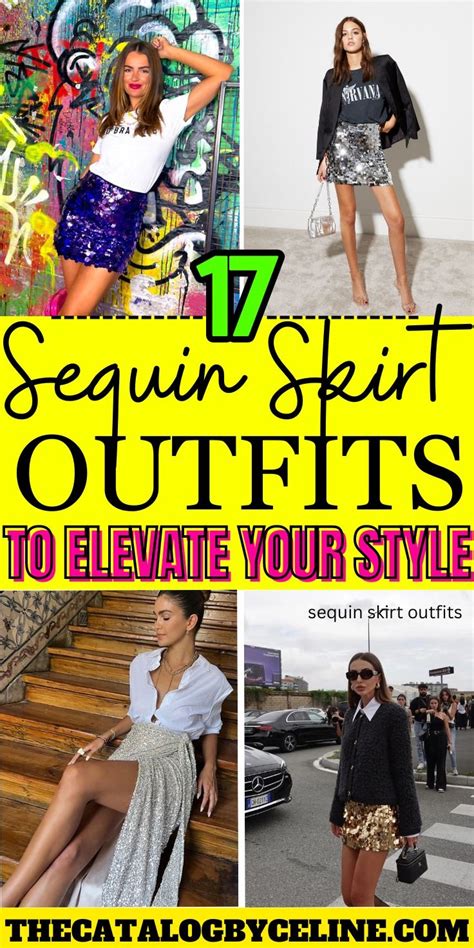 Ways To Wear A Sequin Skirt To Elevate Your Style Sequin Skirts