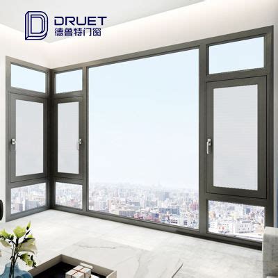 American Nfrc Aama Certificate Simple Design Tempered Glass Windows