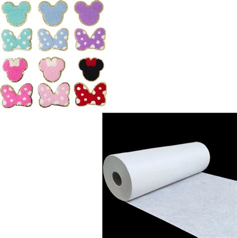 Chenille Iron On Patches And Iron On Non Woven Fusible