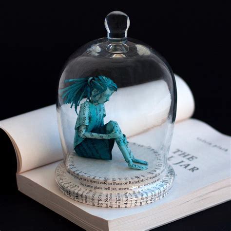 Book Pages Incorporated Into Gorgeous Paper Sculptures That Reflect the Book's Narrative Theme