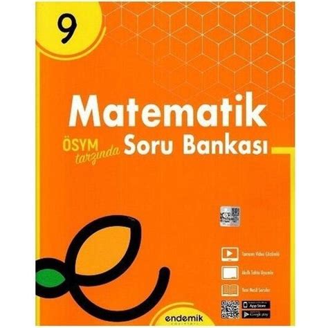 Endemik Yayınları 9 Sınıf Matematik Soru Bankası Kitabı ve Fiyatı