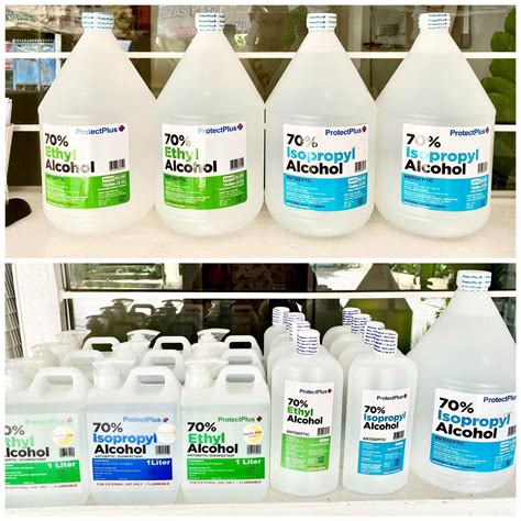 Sale Isopropyl Alcohol Gallon Ml L Antiseptic Disinfectant