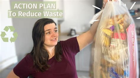 How To REDUCE Household Waste Tracking Our Trash For A Week Creating