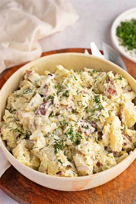 Red Potato Salad Easy Recipe Insanely Good