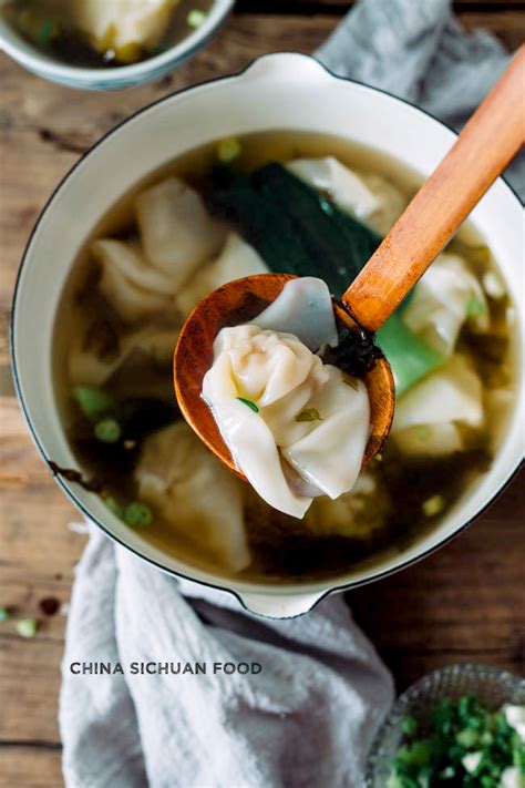 The Ultimate Guide To Wonton Soup China Sichuan Food Wonton Soup