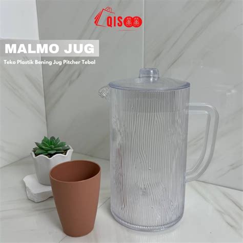 Jual Shopee Choice Qisoo Teko Plastik Bening Jug Pitcher Tebal