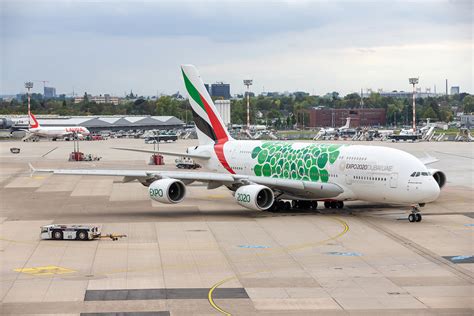 Emirates Airbus A380 800 A6 EEW Expo 2020 Green DUS 201 Flickr