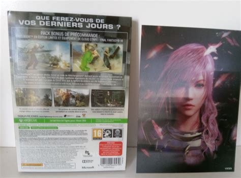 Final Fantasy Xiii Lightning Returns Jeu Microsoft Xbox Steelbook