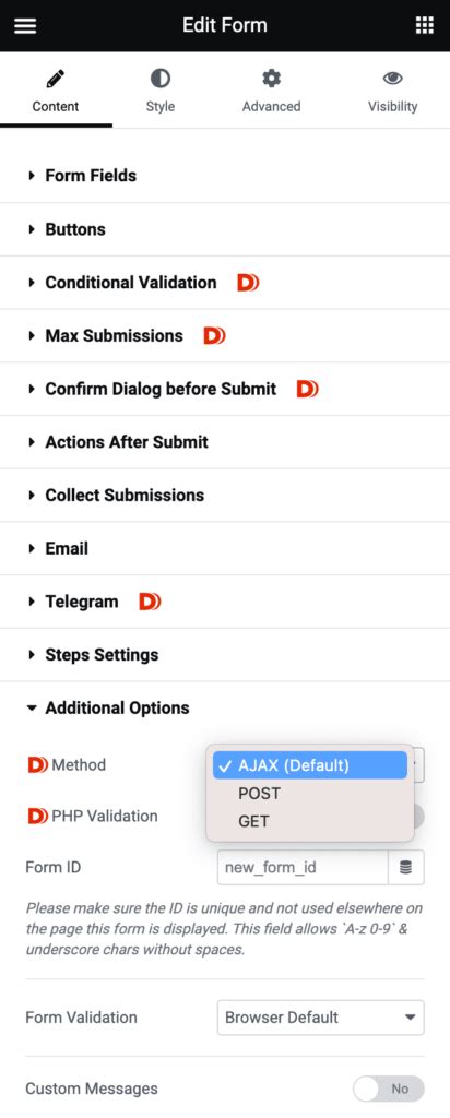 Method For Elementor Pro Form Dynamic Ooo Dynamic Content For Elementor