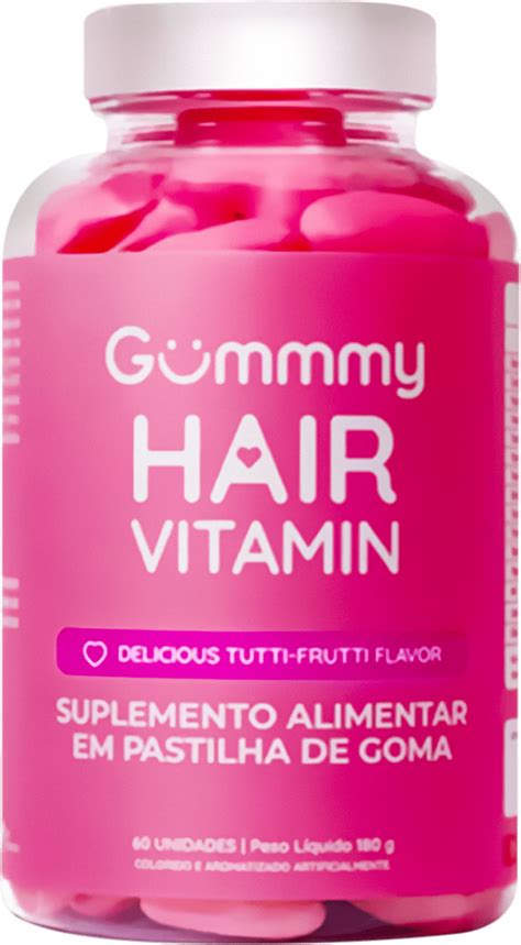 Suplemento Alimentar Gummy Hair Vitamin Beleza Na Web