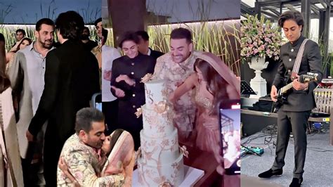 Arbaaz Khan And Sshura Khan Wedding Inside Video Salman Khan Dance