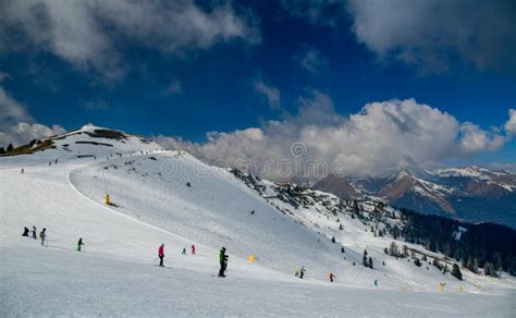 Winter Activites at Pinzolo Ski Resort in Val Renda in Italy, Europe ...