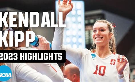 Kendall Kipp 2023 NCAA volleyball tournament highlights - VCP Volleyball