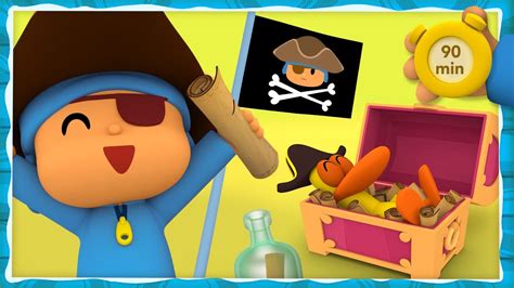 POCOYO AND NINA Pirate Treasure 90 Minutes ANIMATED CARTOON