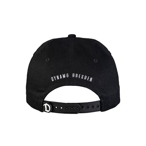 Basecap Wappen STRUKTUR Snapback Schwarz SG Dynamo Dresden Fanshop