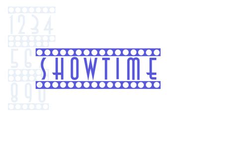 Showtime - Font Free Download