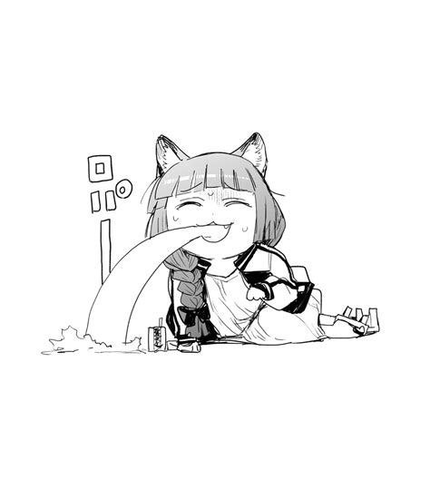 春秋三等兵美少年cmdr On Twitter Rt Ryuichizzz 滑り込み15分で描いた猫の日きくりさん