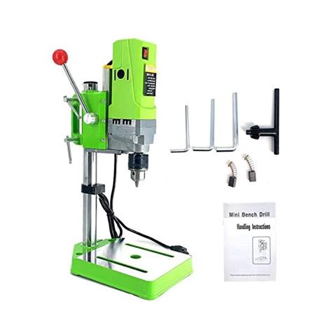 DOMINTY Bench Drill Stand 710W Mini Electric Bench Drilling Machine