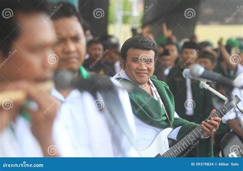 Rhoma irama editorial stock image. Image of campaign - 39379824