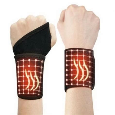 2x Infrared Wrist Brace Arthritis Sports Magnetic Hand Support Band