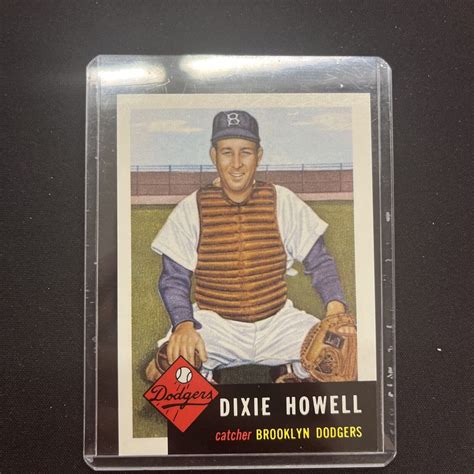 Topps High Dixie Howell Ebay