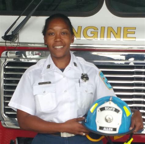 County Names First Black Female Fire Lieutenant Owings Mills Md Patch