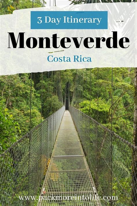 3 Day Monteverde Itinerary Best Things To Do In Monteverde Costa Rica Artofit