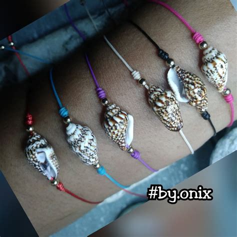 Pulsera Caracoles Hacer Pulseras Bisuteria Pulseras Bisuteria Pulseras