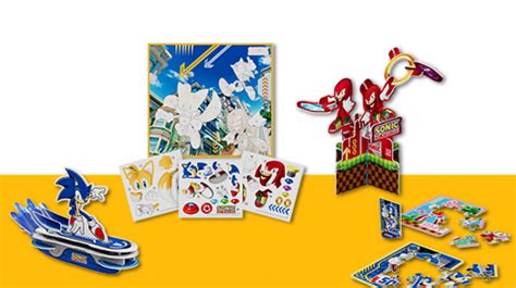 McDonald’s UK Getting Sonic the Hedgehog Happy Meal Toys - Siliconera